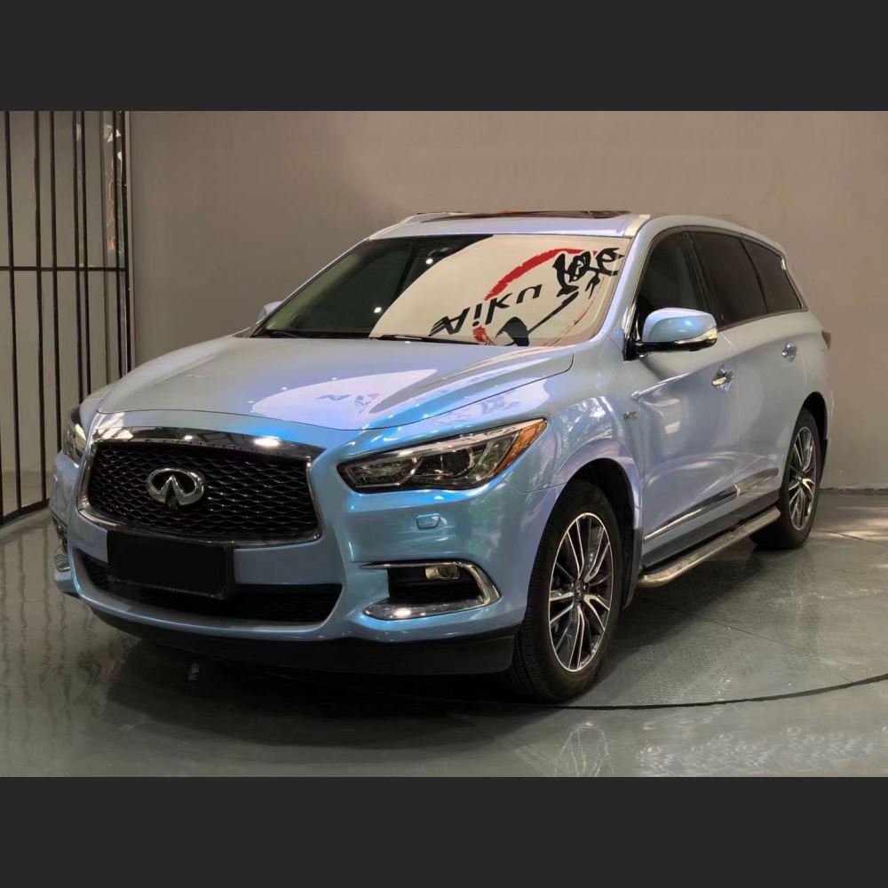 Ravoony Plus Fancy Rock Grey Color Fliper Car Wrap QX60 Wrap