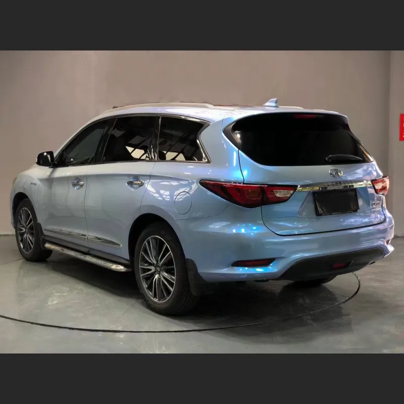 Ravoony Plus Fancy Rock Grey Color Fliper Car Wrap QX60 Wrap