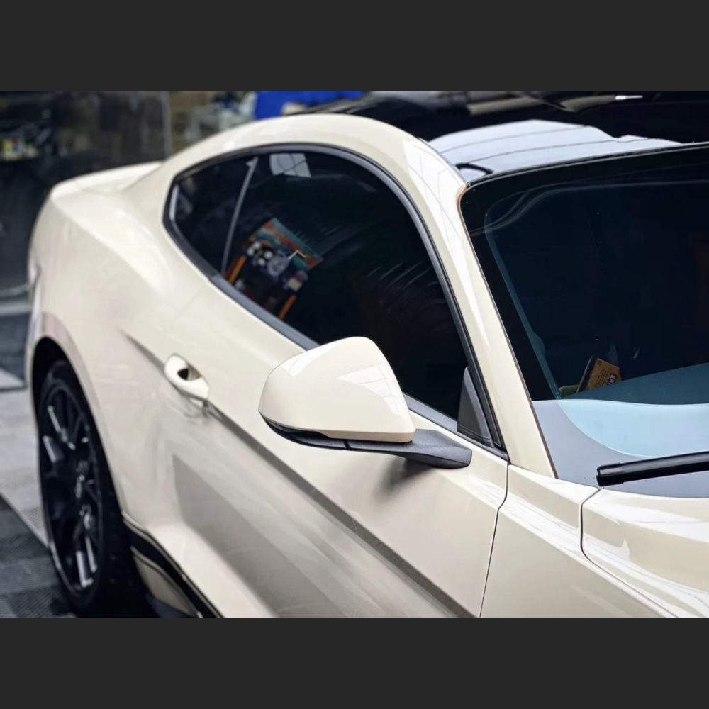 Ravoony Plus Khaki Milan Car Vinyl Wrap Ford Mustang Wrap
