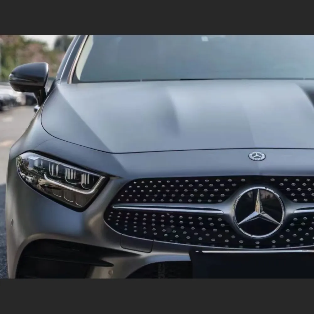 Ravoony Plus Matte AMG Grey Car Vinyl Wrap