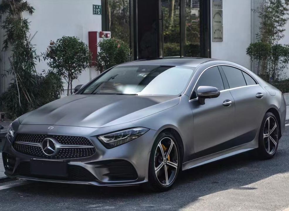 Ravoony Plus Matte AMG Grey Car Vinyl Wrap