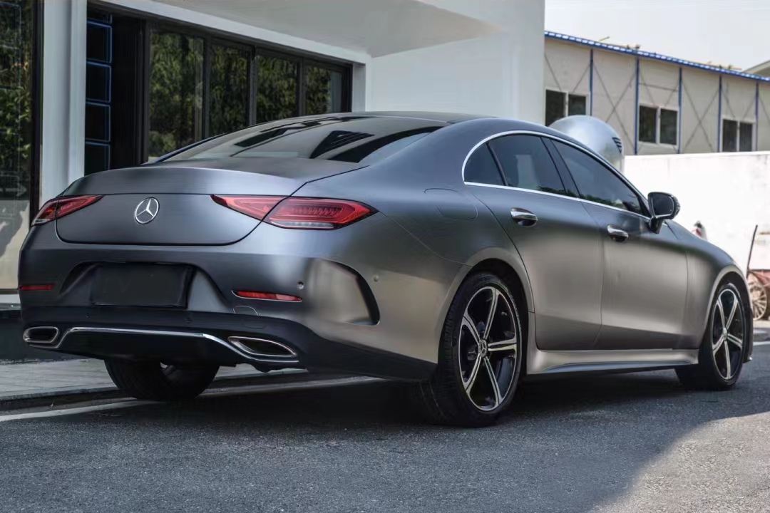 Ravoony Plus Matte AMG Grey Car Vinyl Wrap