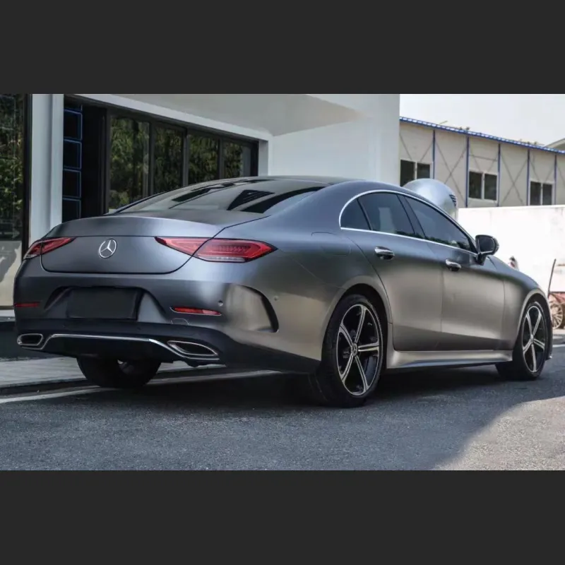 Ravoony Plus Matte AMG Grey Car Vinyl Wrap