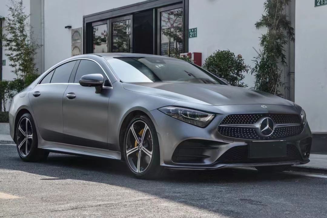 Ravoony Plus Matte AMG Grey Car Vinyl Wrap