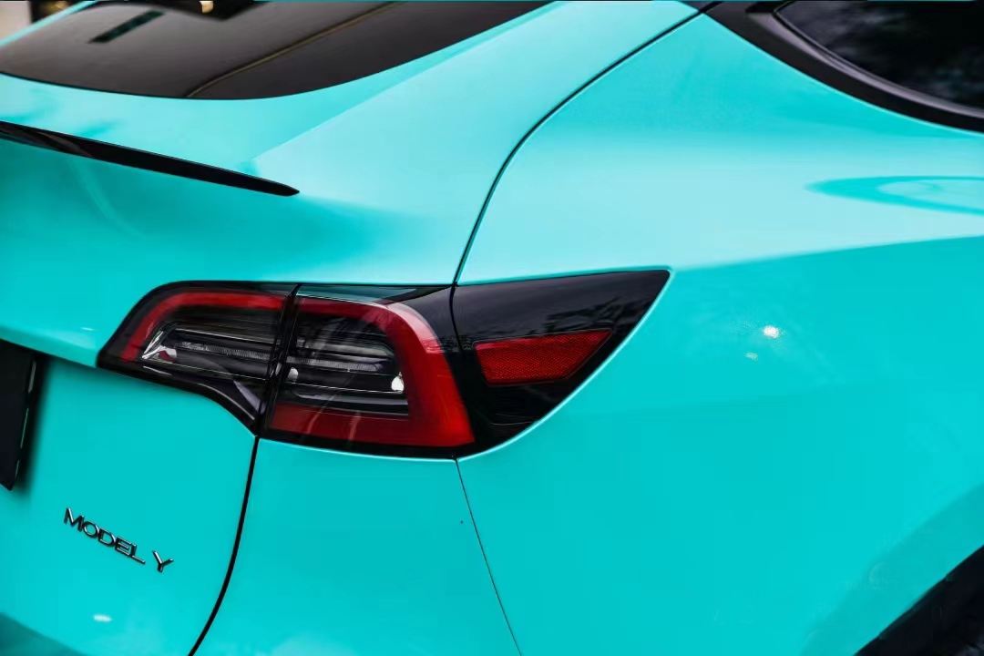Glossy Tiffany Car Vinyl Wrap