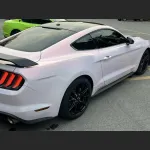 Ravoony Plus PET Flower Pink Car Wrap Mustang Wrap