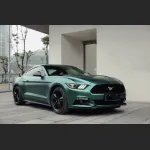 Ravoony Plus Pure Metal Emerald Green Car Wrap Mustang Wrap