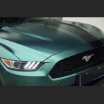 Ravoony Plus Pure Metal Emerald Green Car Wrap Mustang Wrap