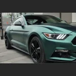 Ravoony Plus Pure Metal Emerald Green Car Wrap Mustang Wrap
