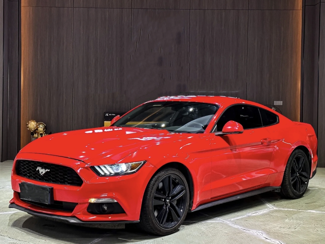 Ravoony Plus Glossy Crystal Ferrari Red Vinyl Car Wrap Mustang Wrap