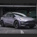 Ravoony Plus NIO Matte Capri Purple Grey Car Vinyl Wrap