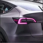 Ravoony Plus NIO Matte Capri Purple Grey Car Vinyl Wrap