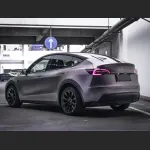 Ravoony Plus NIO Matte Capri Purple Grey Car Vinyl Wrap