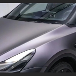 Ravoony Plus NIO Matte Capri Purple Grey Car Vinyl Wrap