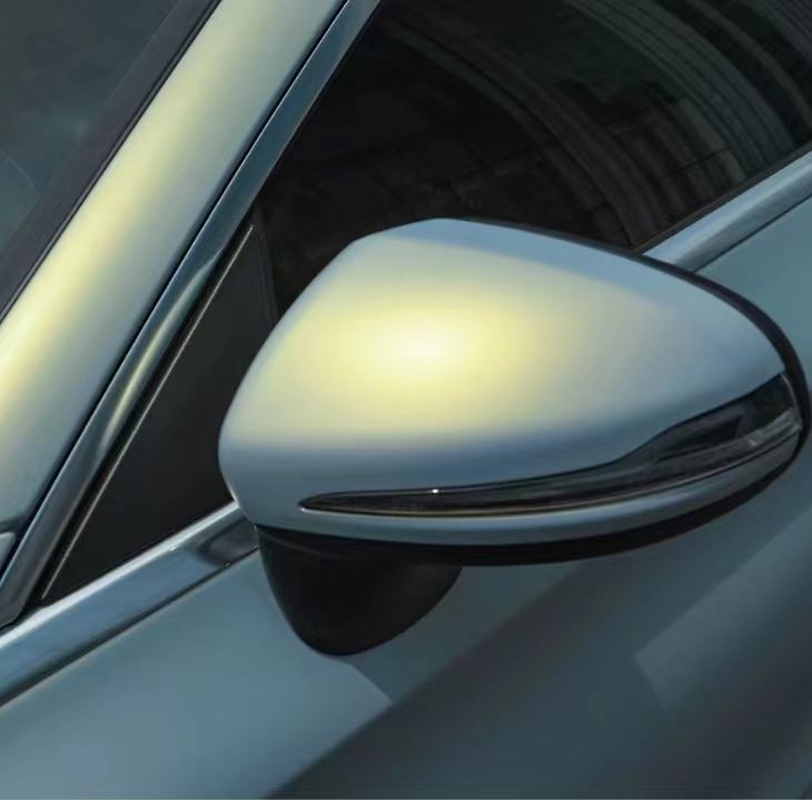 Ravoony Plus Platinum Gloss Metallic Dreamy Bamboo Blue Car Vinyl Wrap