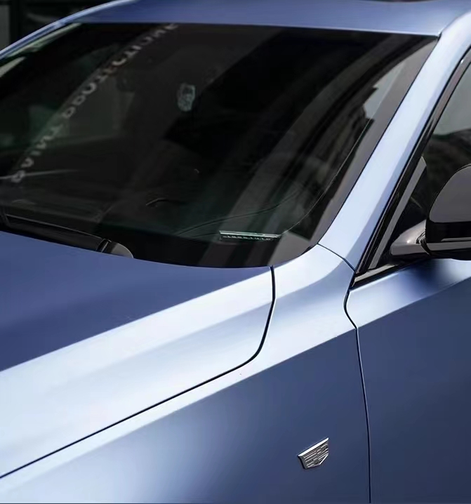 Ravoony Plus Pure Metal Mist Blue Car Vinyl Wrap