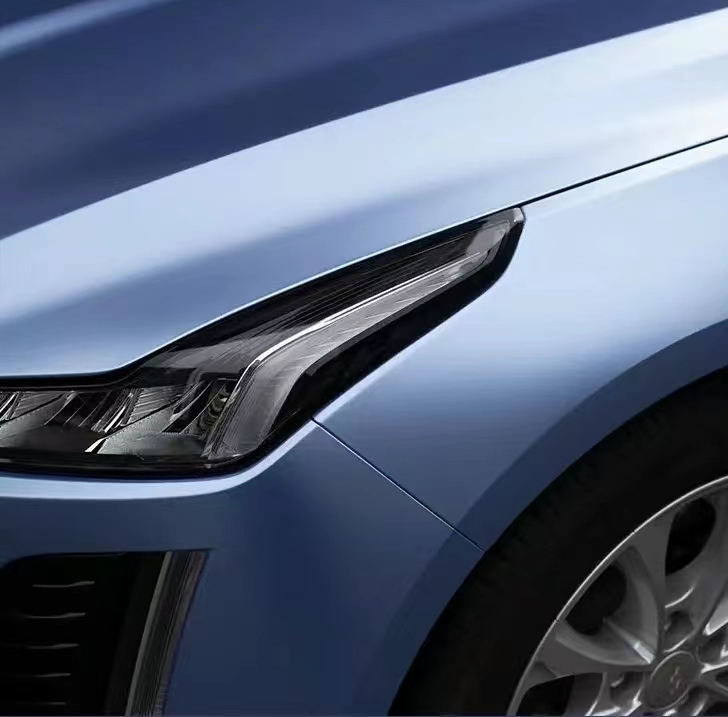 Ravoony Plus Pure Metal Mist Blue Car Vinyl Wrap