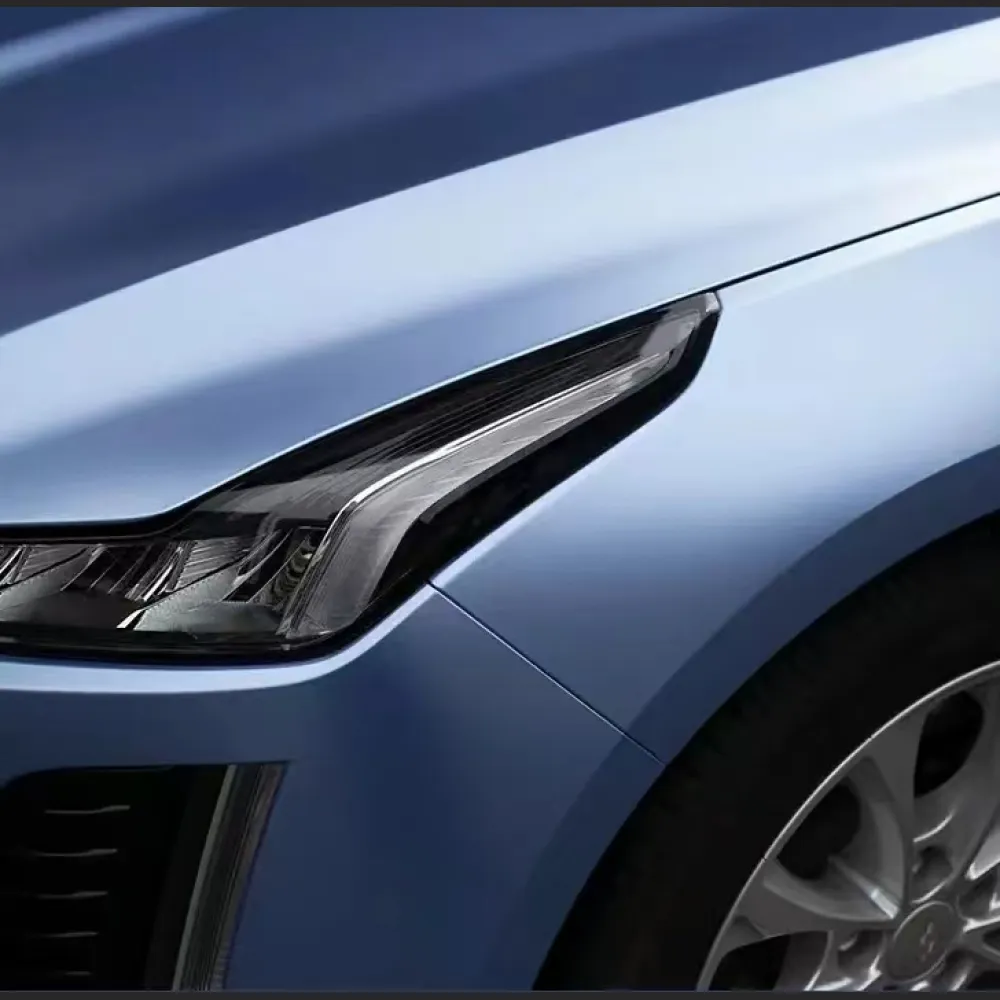 Ravoony Plus Pure Metal Mist Blue Car Vinyl Wrap