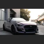Ravoony Plus Twin Candy Grey Red Color Fliper Car Wrap Ford Mustang Wrap