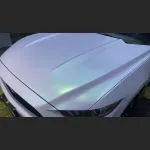 Ravoony Plus Aurora White Car Vinyl Wrap Ford Mustang Wrap