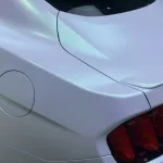 Ravoony Plus Aurora White Car Vinyl Wrap Ford Mustang Wrap