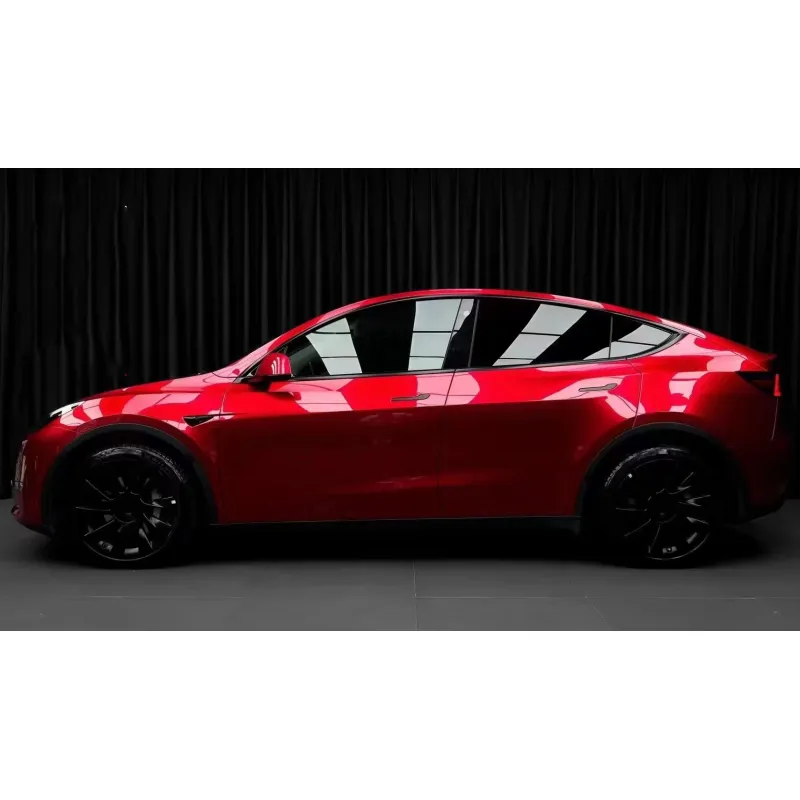 Gloss Liquid Ruby Red Vinyl Car Wrap