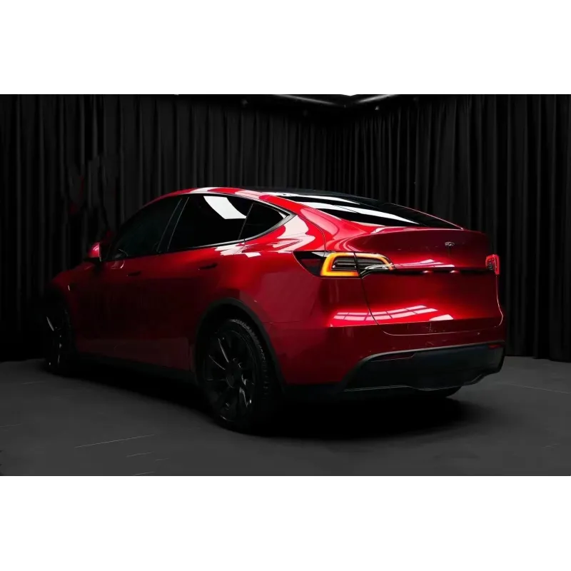 Gloss Liquid Ruby Red Vinyl Car Wrap