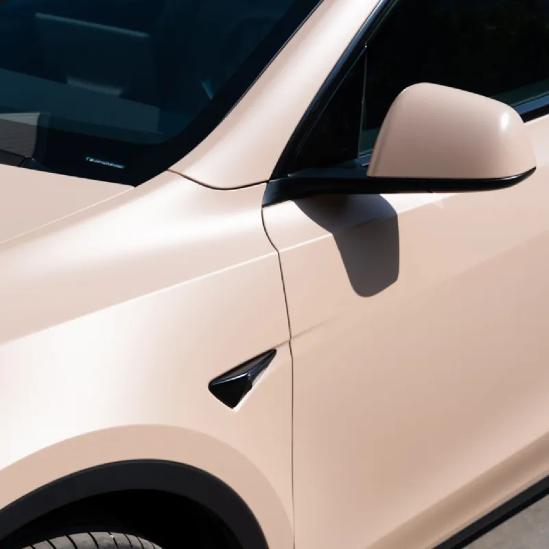 Ravoony Plus Ultimate Flat Shine Latte Car Wrap