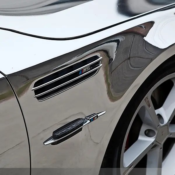 Ravoony Plus Gloss Silver Chrome Wrap