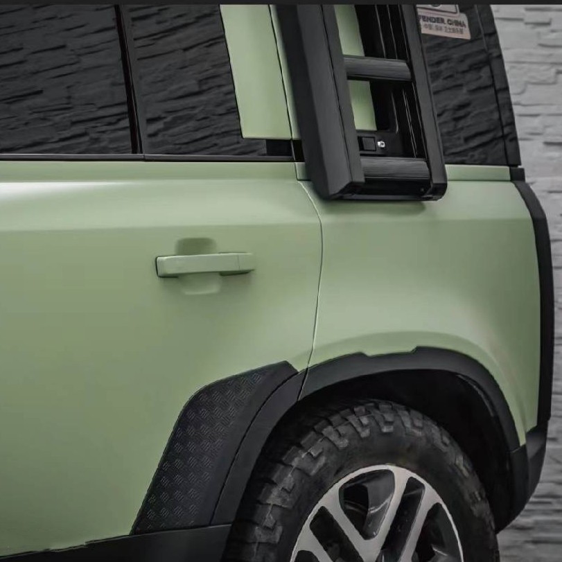 Ravoony Plus Ultimate Flat Light Khaki Green Car Wrap