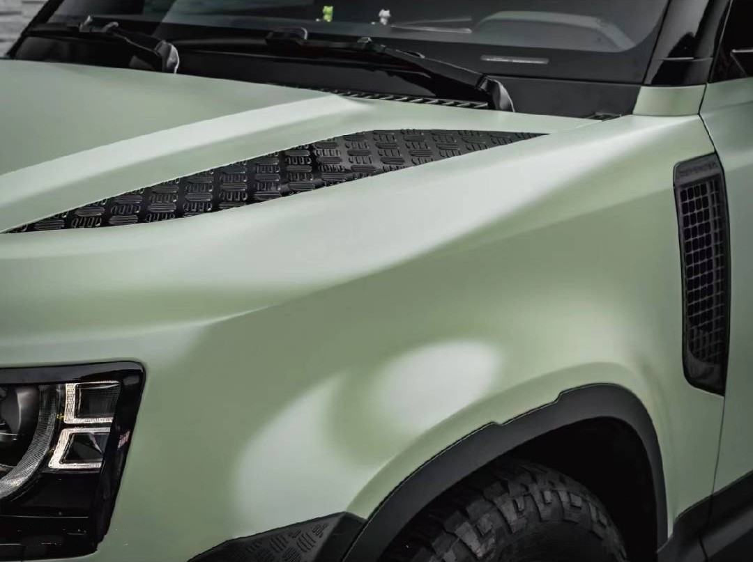 Ravoony Plus Ultimate Flat Light Khaki Green Car Wrap