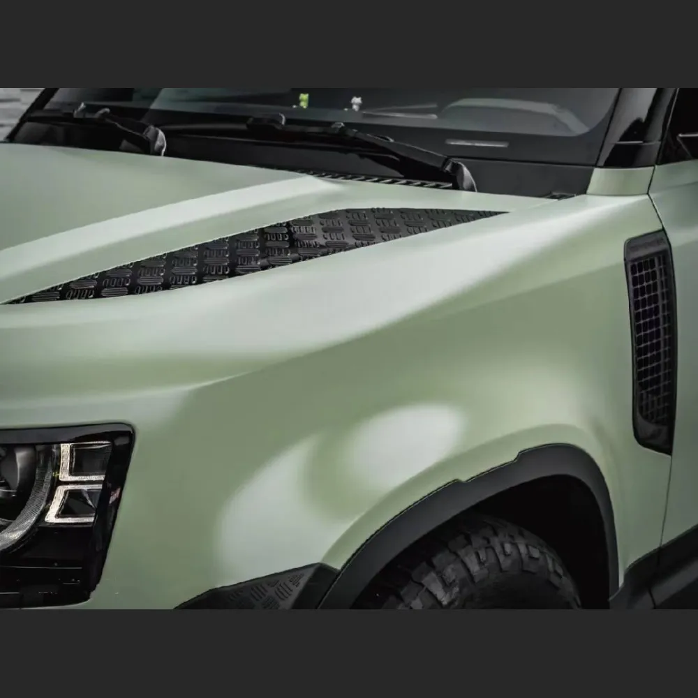 Ravoony Plus Ultimate Flat Light Khaki Green Car Wrap