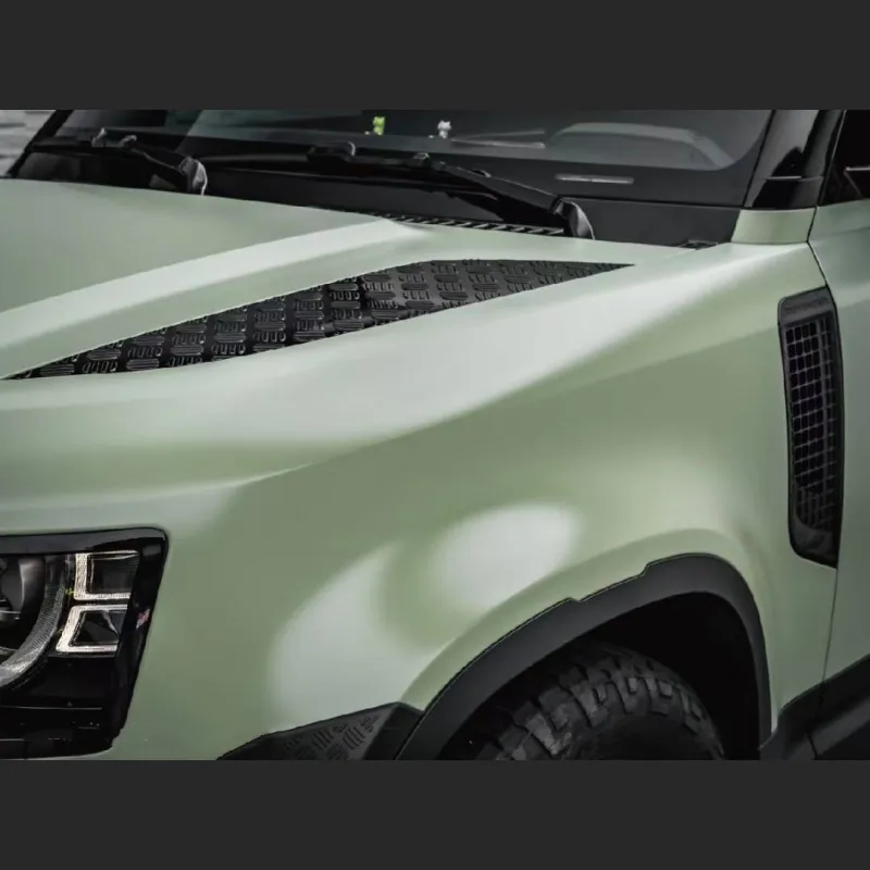 Ravoony Plus Ultimate Flat Light Khaki Green Car Wrap