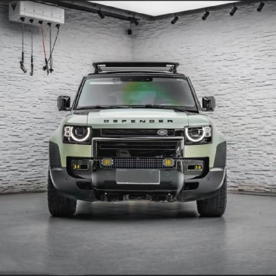 Ravoony Plus Ultimate Flat Light Khaki Green Car Wrap 02