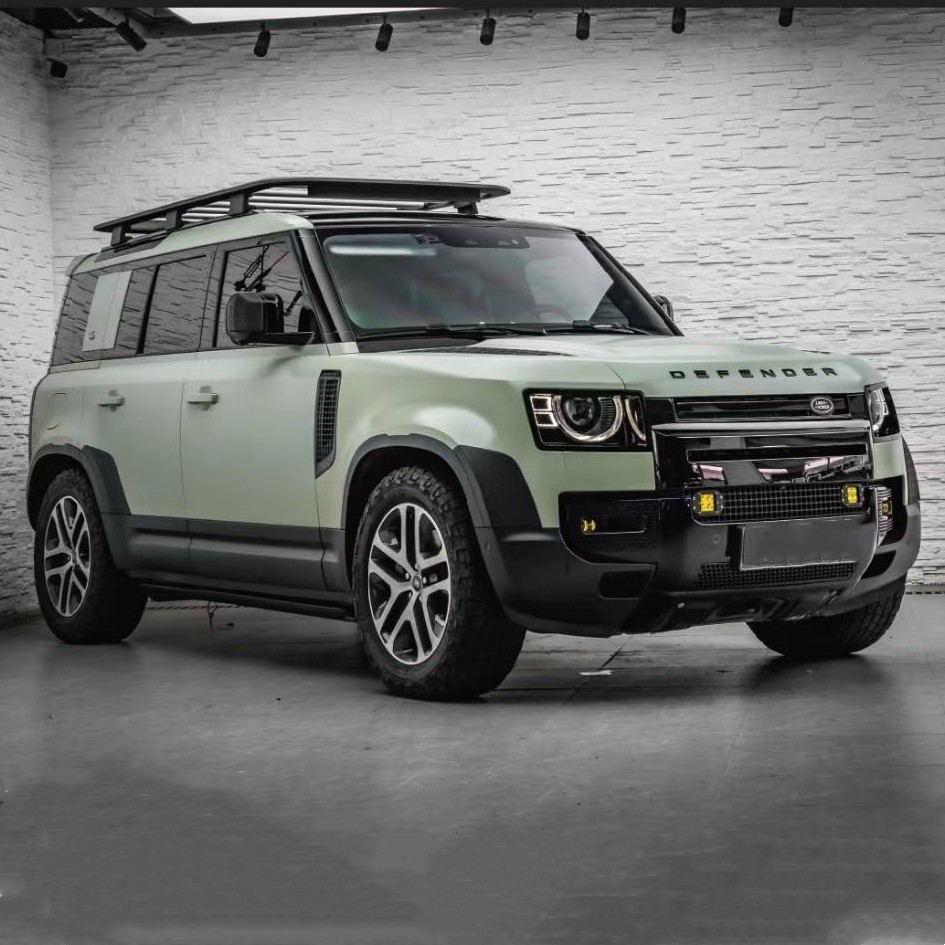 Ravoony Plus Ultimate Flat Light Khaki Green Car Wrap