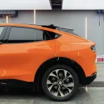 Ravoony Plus Gloss Crystal Mclaren Orange Wrap Mustang Wrap