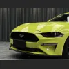 Ravoony BMW Gloss Satin Neon Yellow Car Vinyl Wrap Mustang Wrap