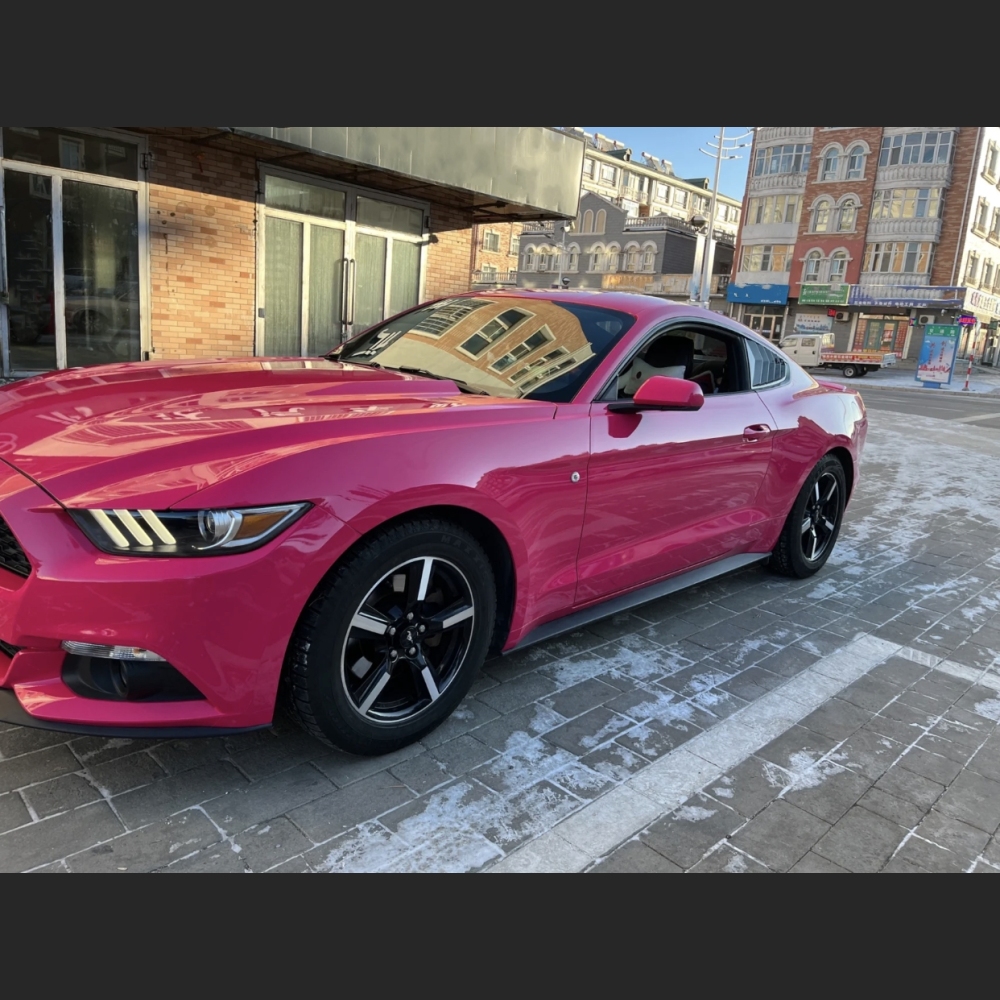 Ravoony Plus Gloss Beets Purple Vinyl Car Wrap Ford Mustang Wrap