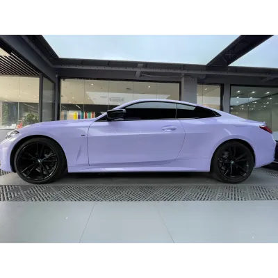Ravoony Plus Glossy Violet Star Car Wrap 02