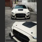 Ravoony Plus Ultimate Flat Khaki Milan Car Vinyl Wrap Ford Mustang Wrap