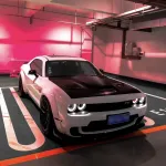  Ravoony Plus Gloss Crystal White Car Vinyl Wrap Dodge Charger Wrap
