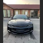 Ravoony Plus Gloss Black Car Wrap Chevrolet Camaro Wrap