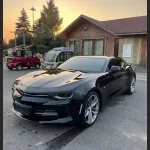 Ravoony Plus Gloss Black Car Wrap Chevrolet Camaro Wrap