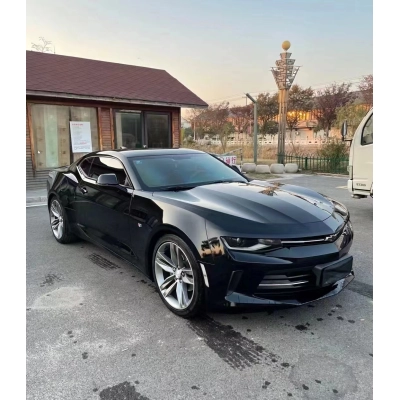 Ravoony Plus Gloss Black Car Wrap Chevrolet Camaro Wrap 02