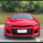 Ravoony Plus Glossy Crystal Ferrari Red Vinyl Car Wrap Chevrolet Camaro Wrap