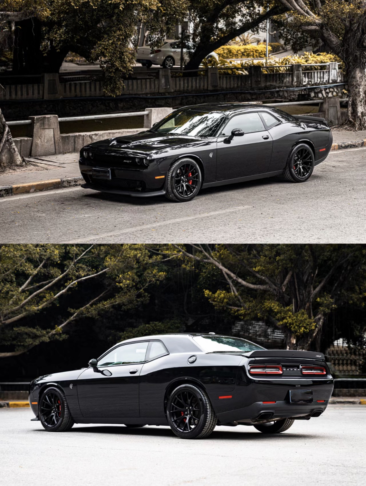  Ravoony Plus Gloss Black Car Wrap Dodge Charger Wrap