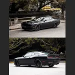  Ravoony Plus Gloss Black Car Wrap Dodge Charger Wrap