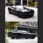  Ravoony Plus Gloss Black Car Wrap Dodge Charger Wrap