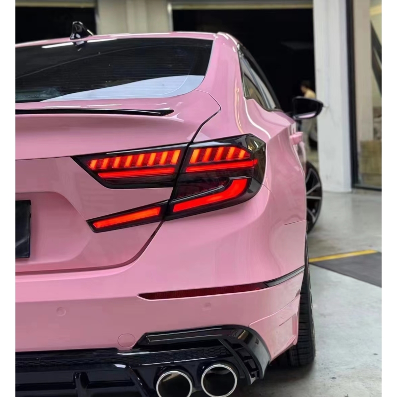 Gloss Crystal Peach Pink Car Vinyl Wrap