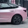 Ravoony Plus Pure Metal Cherry Pink Car Vinyl Wrap